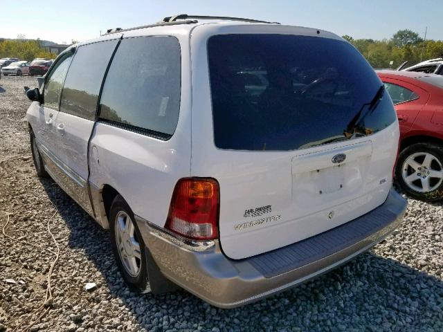 2FMZA53483BA06210 - 2003 FORD WINDSTAR S WHITE photo 3