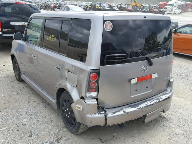 JTLKT324254028758 - 2005 TOYOTA SCION XB 灰色 照片 3