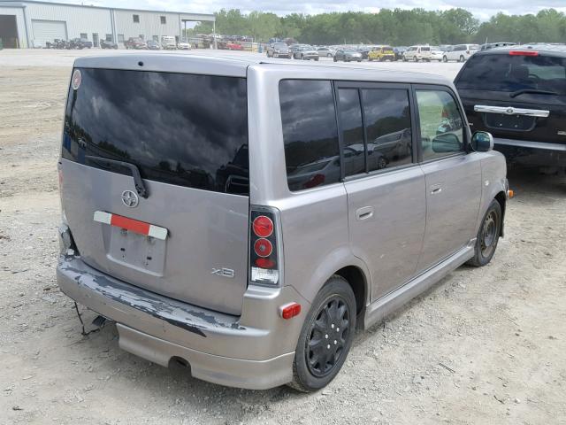 JTLKT324254028758 - 2005 TOYOTA SCION XB 灰色 照片 4