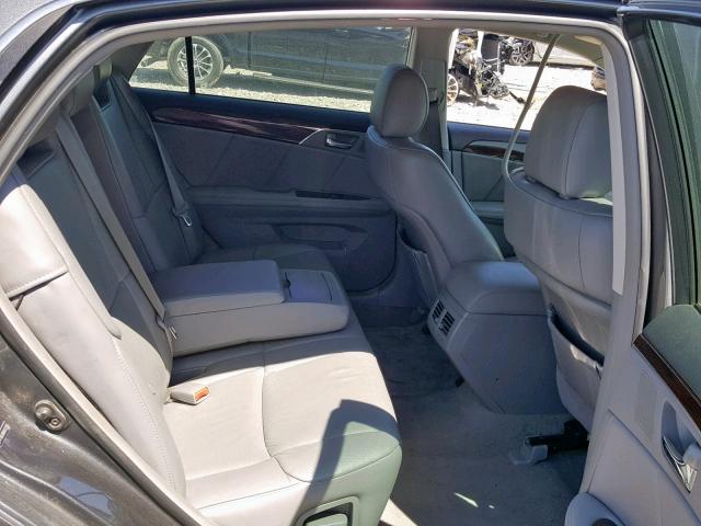 4T1BK36B68U257855 - 2008 TOYOTA AVALON GRAY photo 6