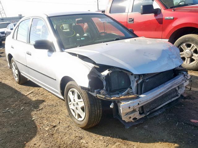 1HGES16335L015400 - 2005 HONDA CIVIC DX V SILVER photo 1