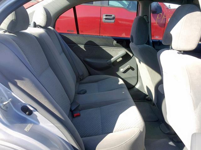 1HGES16335L015400 - 2005 HONDA CIVIC DX V SILVER photo 6