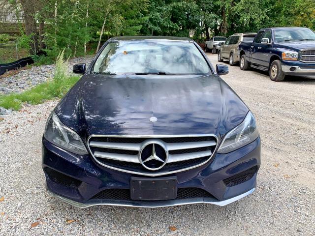 WDDHF8JB4EA990531 - 2014 MERCEDES-BENZ E 350 4MAT BLUE photo 8