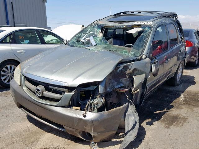 4F2CZ06194KM18585 - 2004 MAZDA TRIBUTE ES 绿色 照片 2