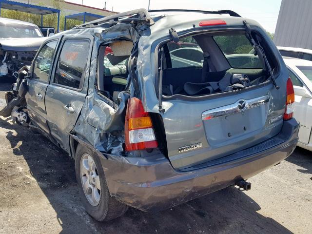 4F2CZ06194KM18585 - 2004 MAZDA TRIBUTE ES 绿色 照片 3