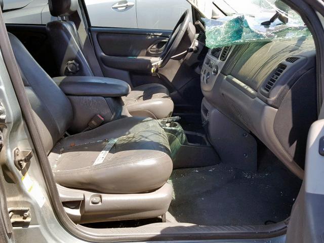 4F2CZ06194KM18585 - 2004 MAZDA TRIBUTE ES 绿色 照片 5