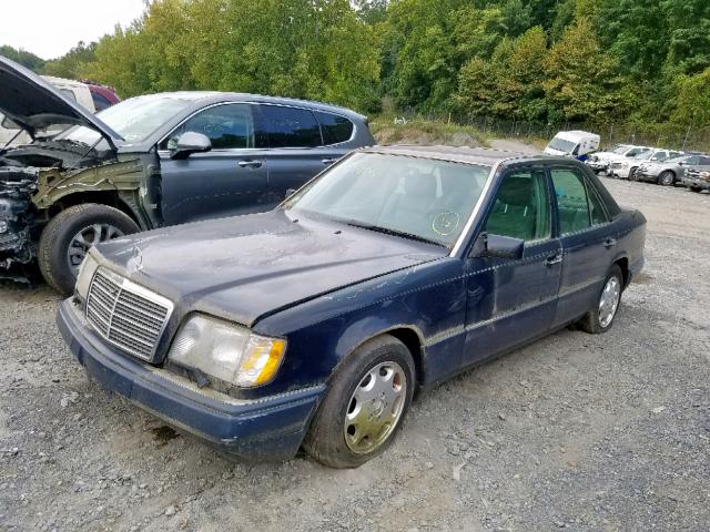 WDBEA32E1RC020183 - 1994 MERCEDES-BENZ E 320 BLUE photo 2