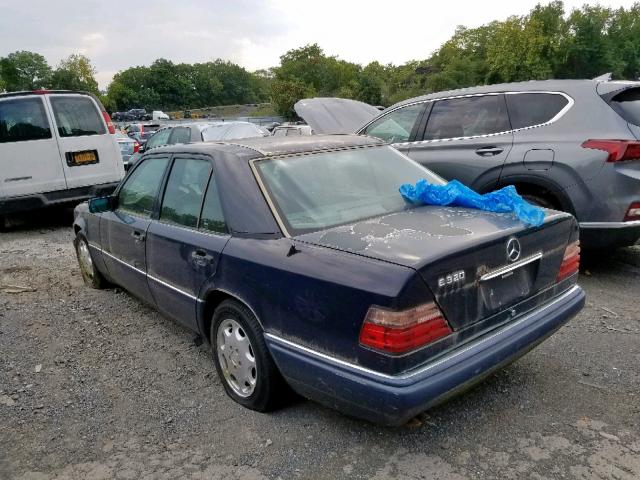 WDBEA32E1RC020183 - 1994 MERCEDES-BENZ E 320 BLUE photo 3