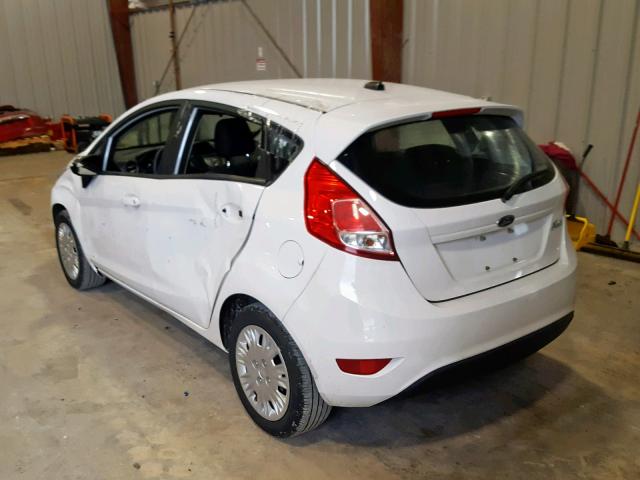 3FADP4TJ3GM197395 - 2016 FORD FIESTA S WHITE photo 3