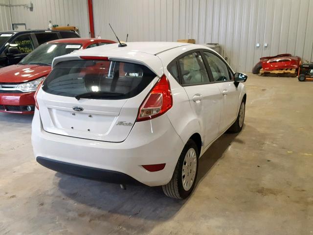 3FADP4TJ3GM197395 - 2016 FORD FIESTA S WHITE photo 4