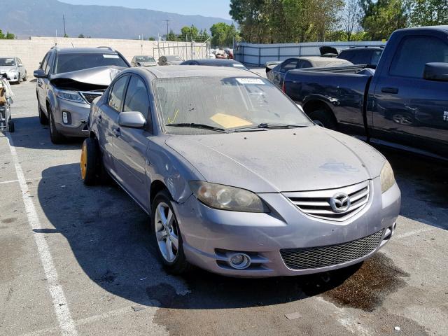 JM1BK323241111404 - 2004 MAZDA 3 S GRAY photo 1