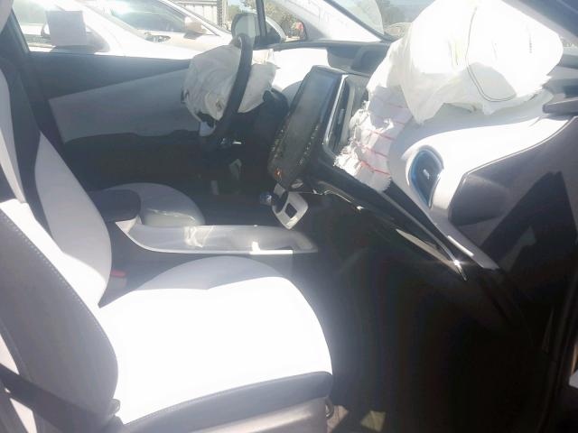 JTDKARFP4K3116768 - 2019 TOYOTA PRIUS PRIM 银色 照片 5