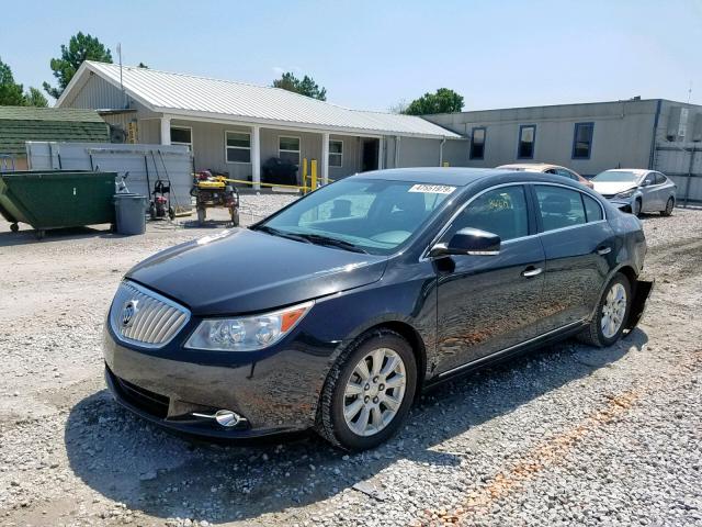 1G4GC5ER6CF174176 - 2012 BUICK LACROSSE BLACK photo 2