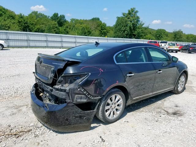 1G4GC5ER6CF174176 - 2012 BUICK LACROSSE BLACK photo 4