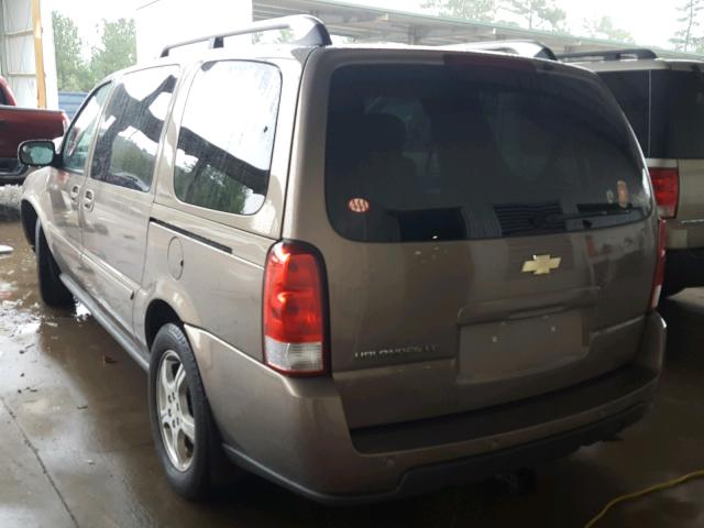 1GNDV33L46D141270 - 2006 CHEVROLET UPLANDER L BROWN photo 3
