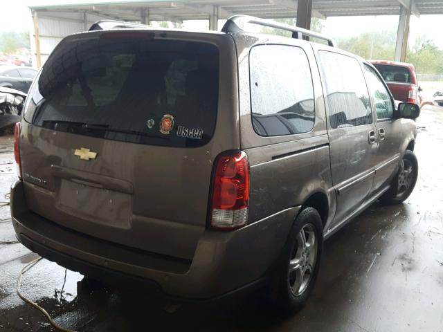 1GNDV33L46D141270 - 2006 CHEVROLET UPLANDER L BROWN photo 4