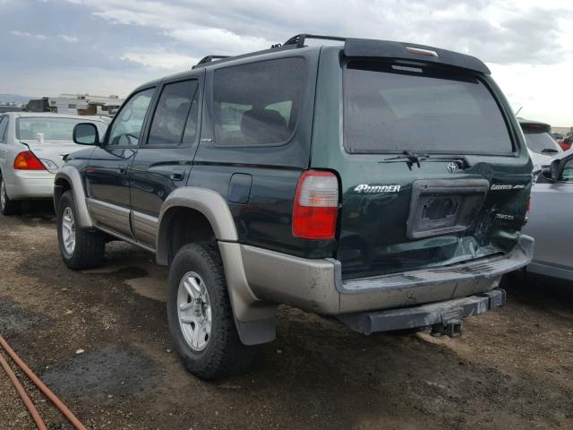 JT3HN87R1Y9038470 - 2000 TOYOTA 4RUNNER LI GREEN photo 3