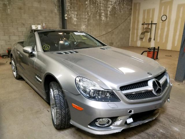 WDBSK71F69F156955 - 2009 MERCEDES-BENZ SL 550 SILVER photo 1