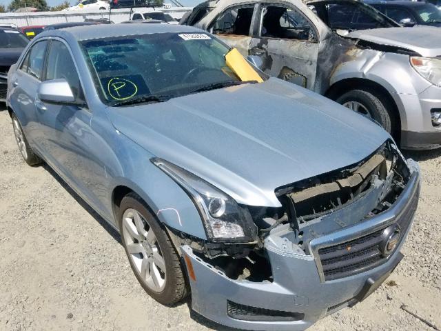 1G6AA5RA1D0151951 - 2013 CADILLAC ATS BLUE photo 1