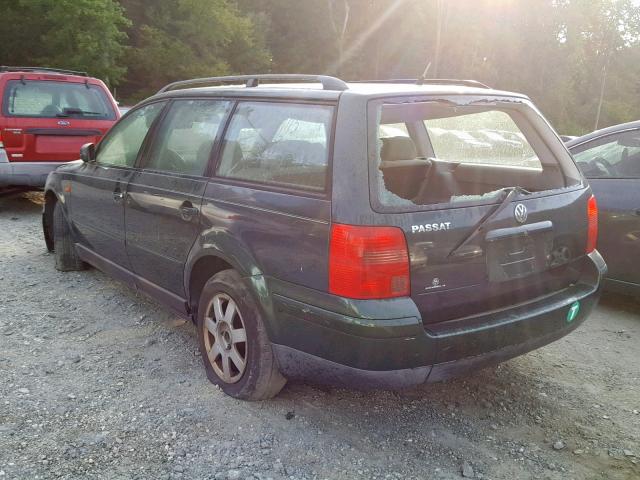 WVWNA63BXXE003830 - 1999 VOLKSWAGEN PASSAT GLS GREEN photo 3