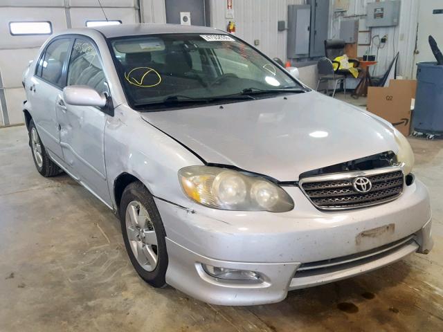 2T1BR32E25C550760 - 2005 TOYOTA COROLLA CE SILVER photo 1