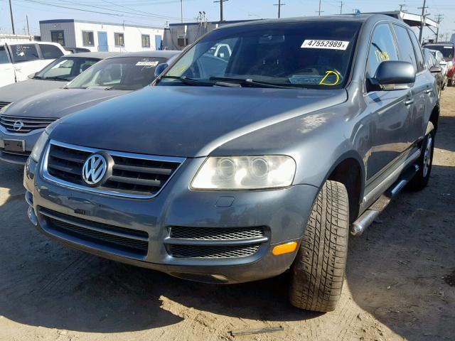 WVGBG77L15D006740 - 2005 VOLKSWAGEN TOUAREG 3. BLUE photo 2