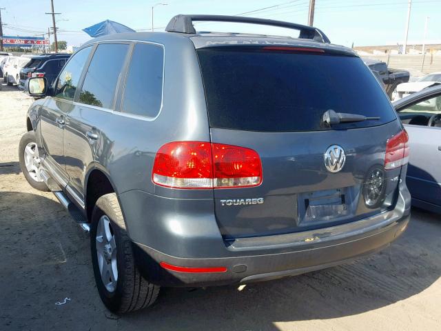 WVGBG77L15D006740 - 2005 VOLKSWAGEN TOUAREG 3. BLUE photo 3