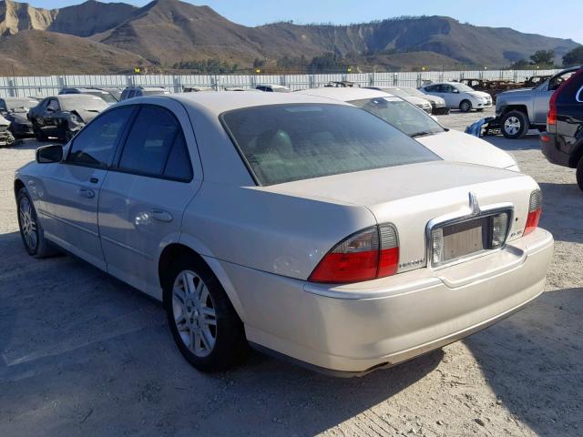 1LNHM87A13Y691013 - 2003 LINCOLN LS 奶油色 照片 3