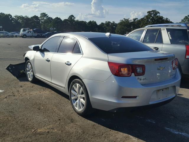 1G11H5SA2DF325602 - 2013 CHEVROLET MALIBU LTZ 银色 照片 3