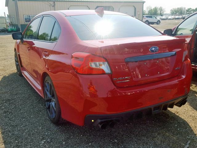 JF1VA1H60J9826450 - 2018 SUBARU WRX LIMITE RED photo 3