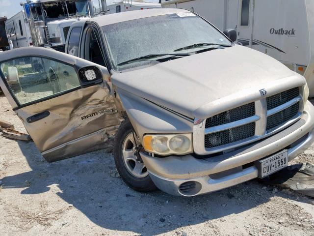 3D7KA28633G740674 - 2003 DODGE RAM 2500 S Qəhvəyi foto 1