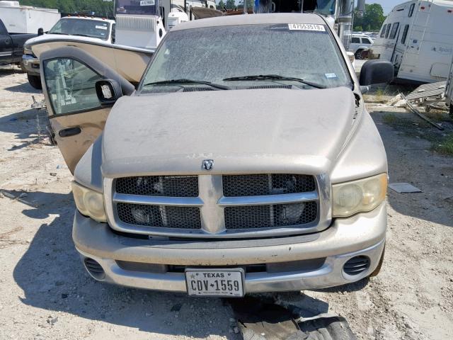 3D7KA28633G740674 - 2003 DODGE RAM 2500 S Qəhvəyi foto 9