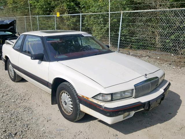 2G4WB14L7N1506916 - 1992 BUICK REGAL CUST WHITE photo 1