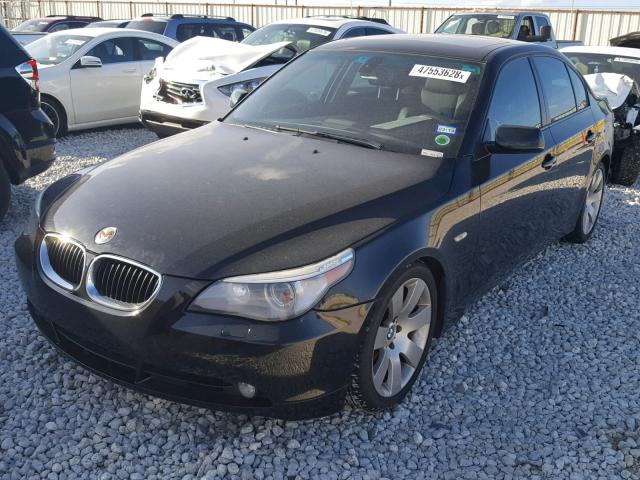 WBANE73576CM33228 - 2006 BMW 530 I BLACK photo 2