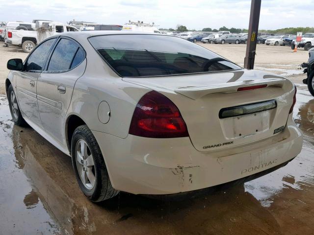 2G2WP552481121423 - 2008 PONTIAC GRAND PRIX WHITE photo 3