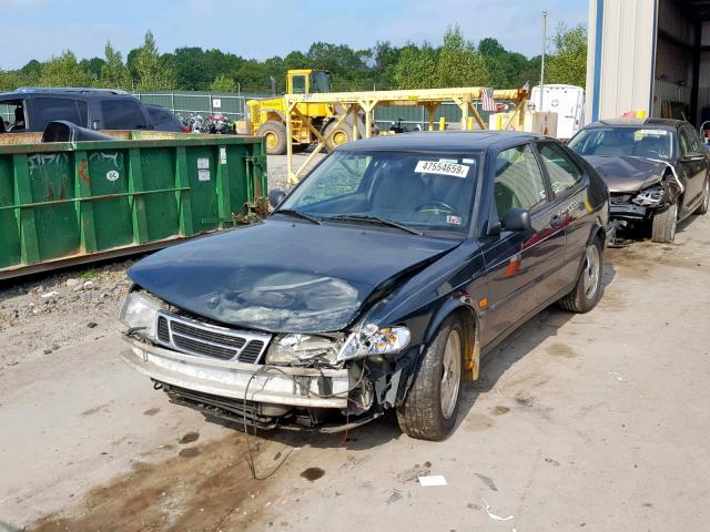 YS3DF38N1W2000371 - 1998 SAAB 900 SE TUR GREEN photo 2