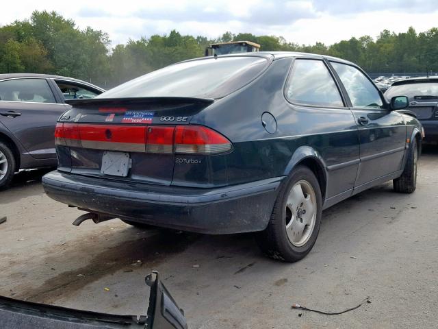 YS3DF38N1W2000371 - 1998 SAAB 900 SE TUR GREEN photo 4