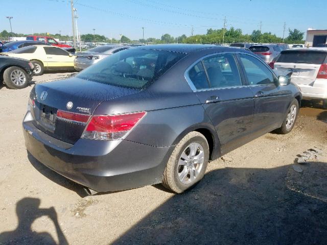 1HGCP2F49CA011867 - 2012 HONDA ACCORD LXP GRAY photo 4