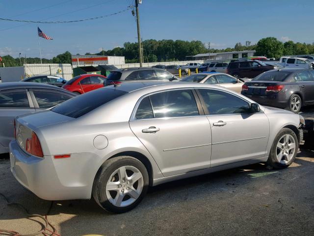 1G1ZB5E11BF342615 - 2011 CHEVROLET MALIBU LS SILVER photo 4