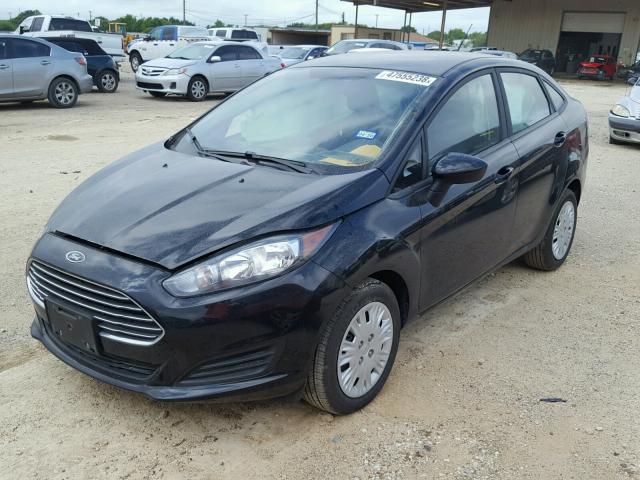 3FADP4AJ4JM117130 - 2018 FORD FIESTA S BLACK photo 2