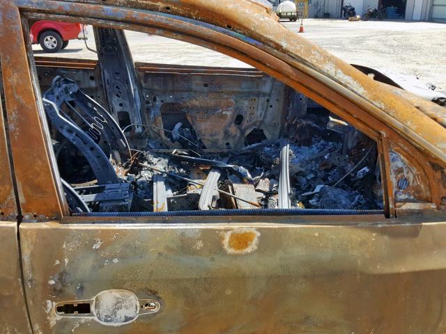 5GAER23758J236361 - 2008 BUICK ENCLAVE CX BURN photo 5