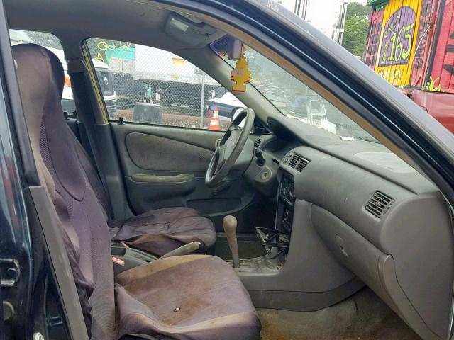 1Y1SK5286XZ444858 - 1999 CHEVROLET GEO PRIZM მწვანე ფოტო 5