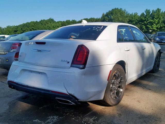 2C3CCAGG8KH648590 - 2019 CHRYSLER 300 S WHITE photo 4