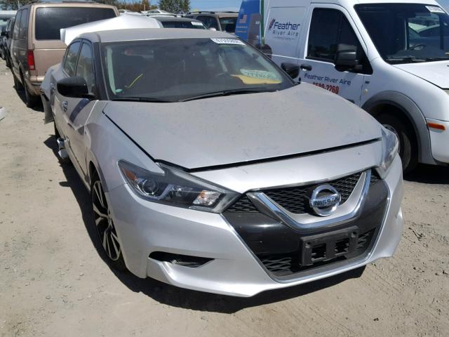 1N4AA6AP3GC432113 - 2016 NISSAN MAXIMA 3.5 SILVER photo 1