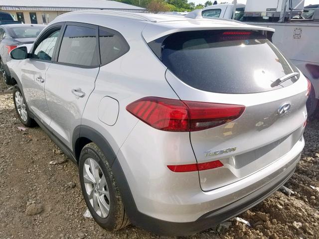 KM8J3CA45KU874429 - 2019 HYUNDAI TUCSON LIM SILVER photo 3