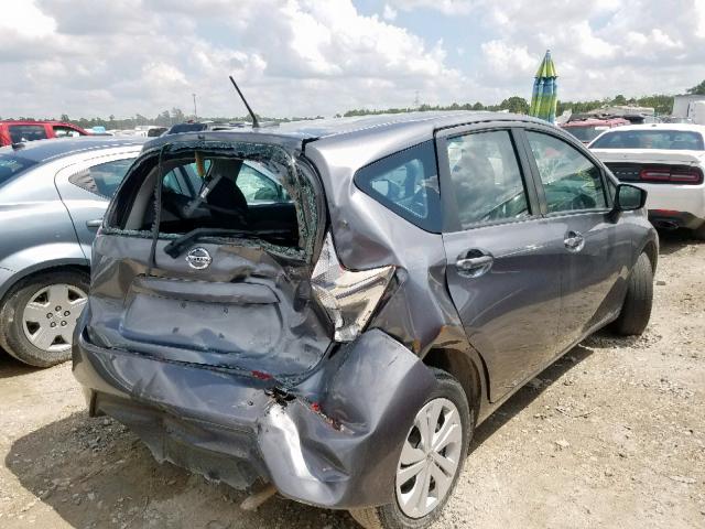 3N1CE2CP4HL375720 - 2017 NISSAN VERSA NOTE GRAY photo 4