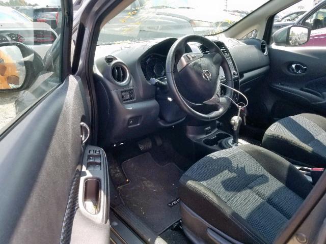 3N1CE2CP4HL375720 - 2017 NISSAN VERSA NOTE GRAY photo 9