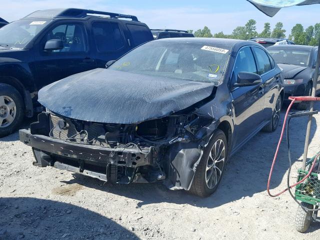 4T1BK1EB9JU288366 - 2018 TOYOTA AVALON XLE BLACK photo 2