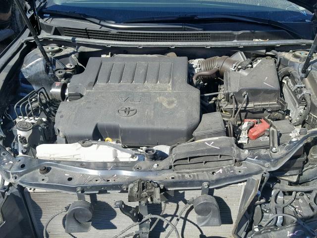 4T1BK1EB9JU288366 - 2018 TOYOTA AVALON XLE BLACK photo 7