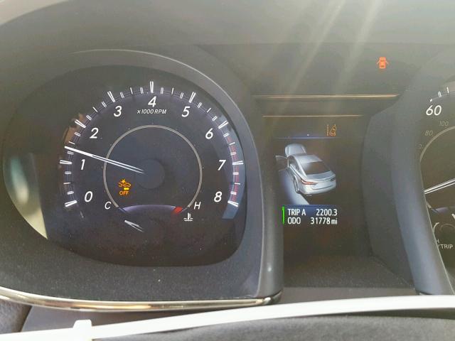 4T1BK1EB9JU288366 - 2018 TOYOTA AVALON XLE BLACK photo 8